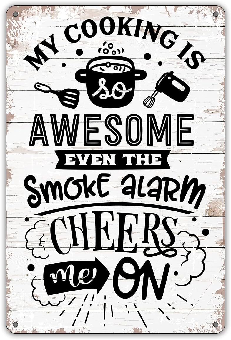 Home Cooking Quotes - QIONGQI Funny Quote My Cooking Is