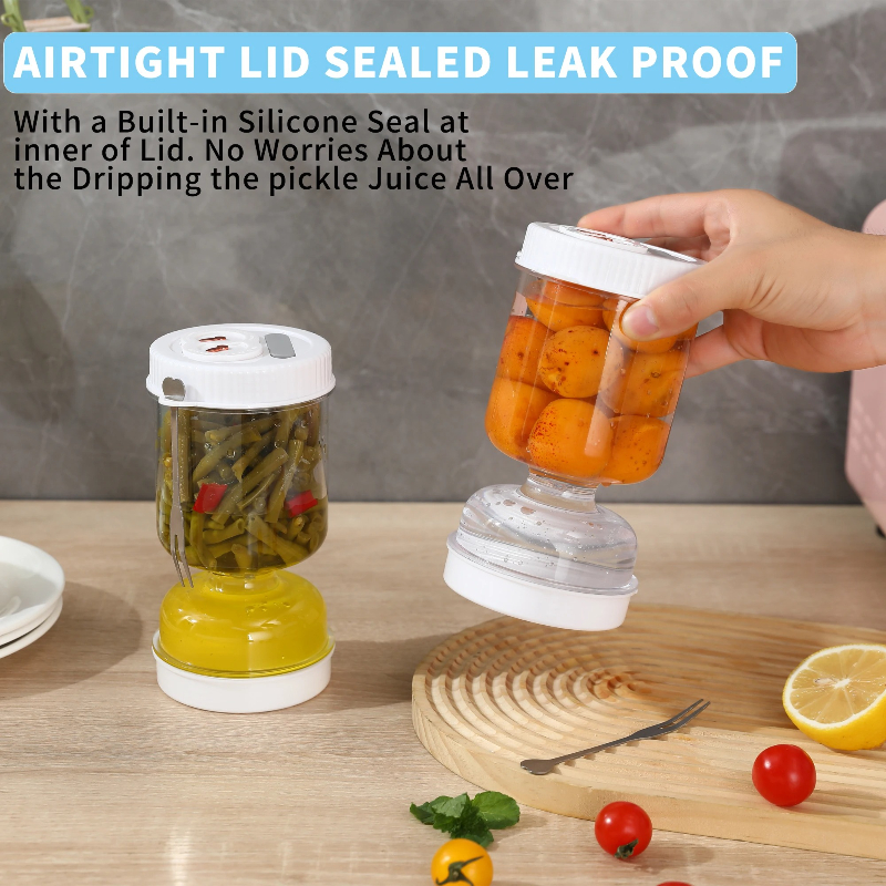 Pickles Jar with Lids Strainer - Fermentation Crock recensie en prijs