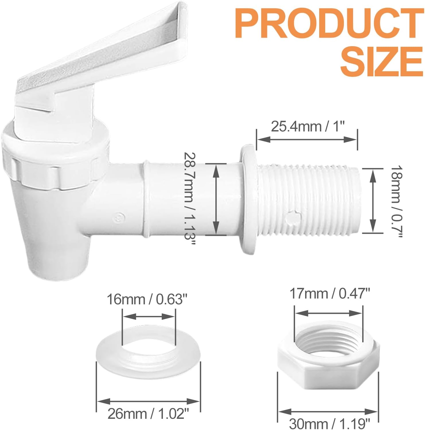 White Plastic Spigot Bucket Bo - Fermentation Crock recensie en prijs