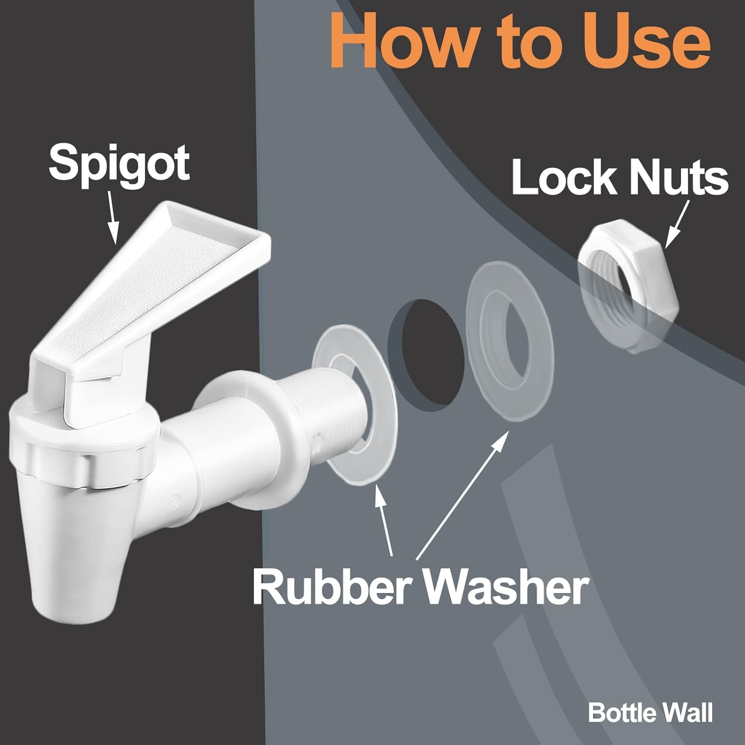 White Plastic Spigot Bucket Bo - Fermentation Crock recensie en prijs