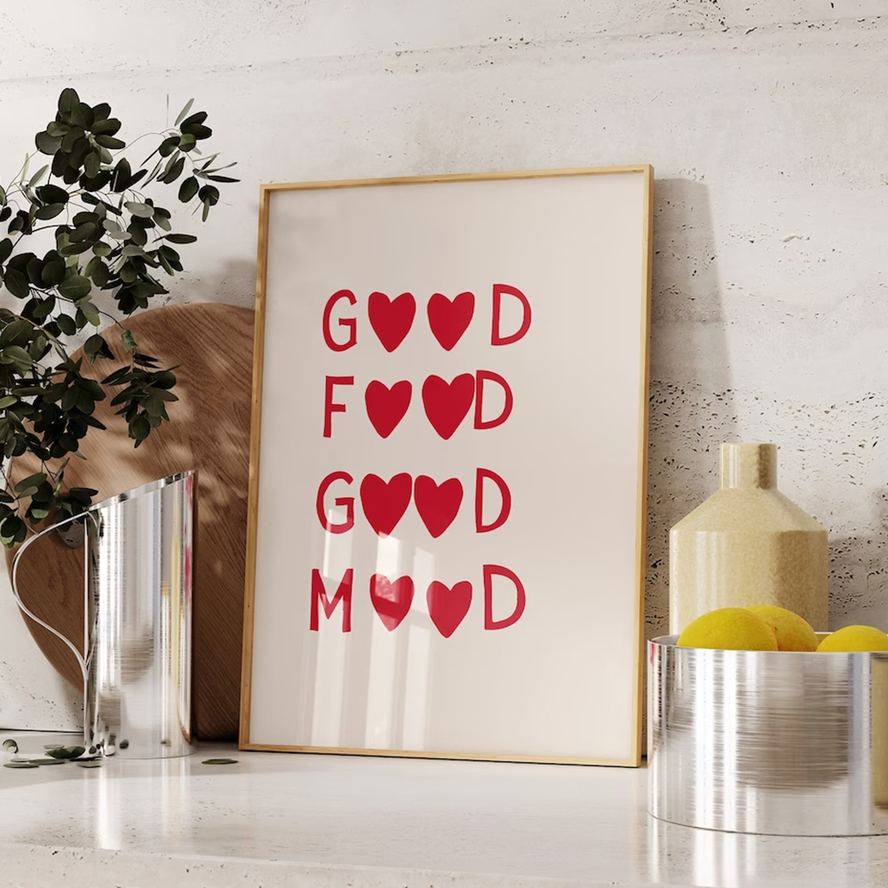 Minimalist Aesthetic Heart Cut - Home Cooking Quotes recensie en prijs