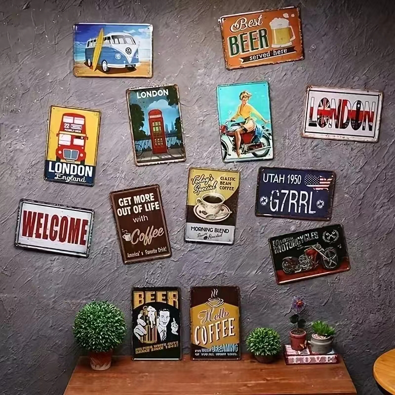 （2D Tin painting）Vintage Kitch - Home Cooking Quotes recensie en prijs