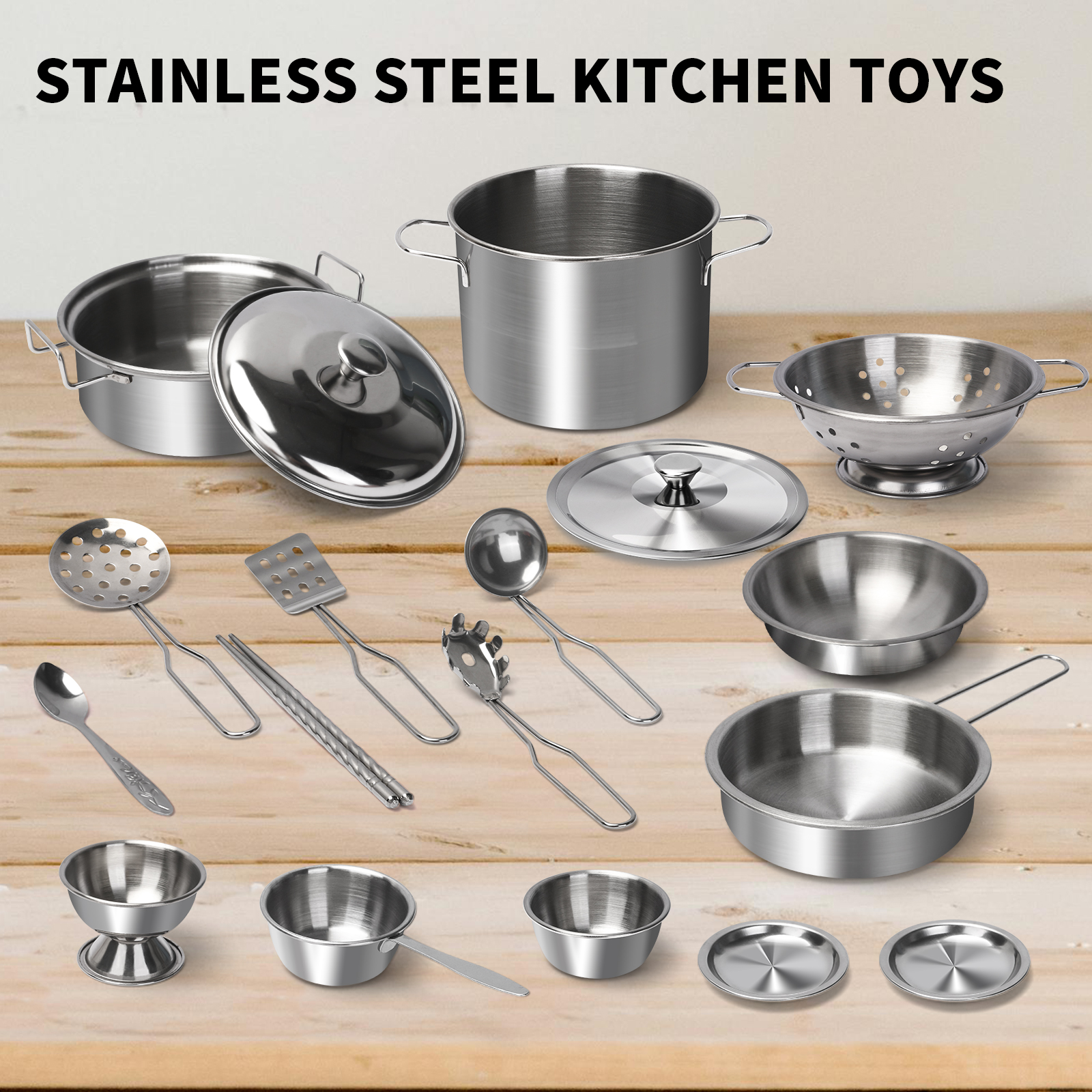 Stainless Steel Kids Kitchen T - Paella Pan Steel recensie en prijs