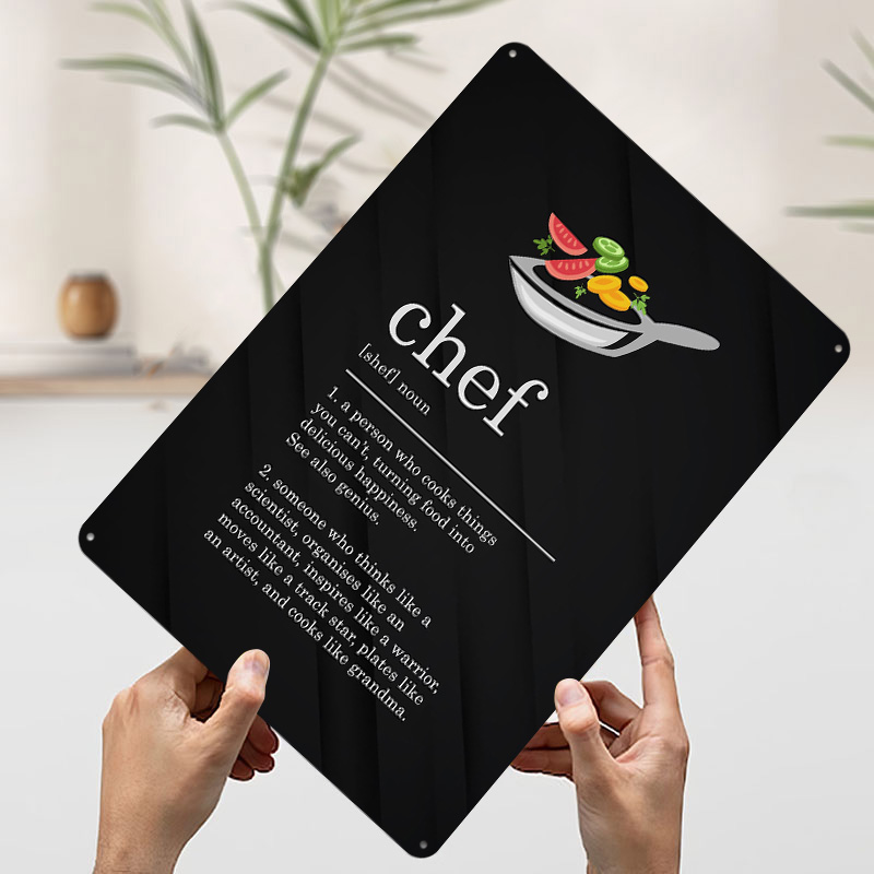 Funny Chef Definition Cook Tin - Home Cooking Definition recensie en prijs