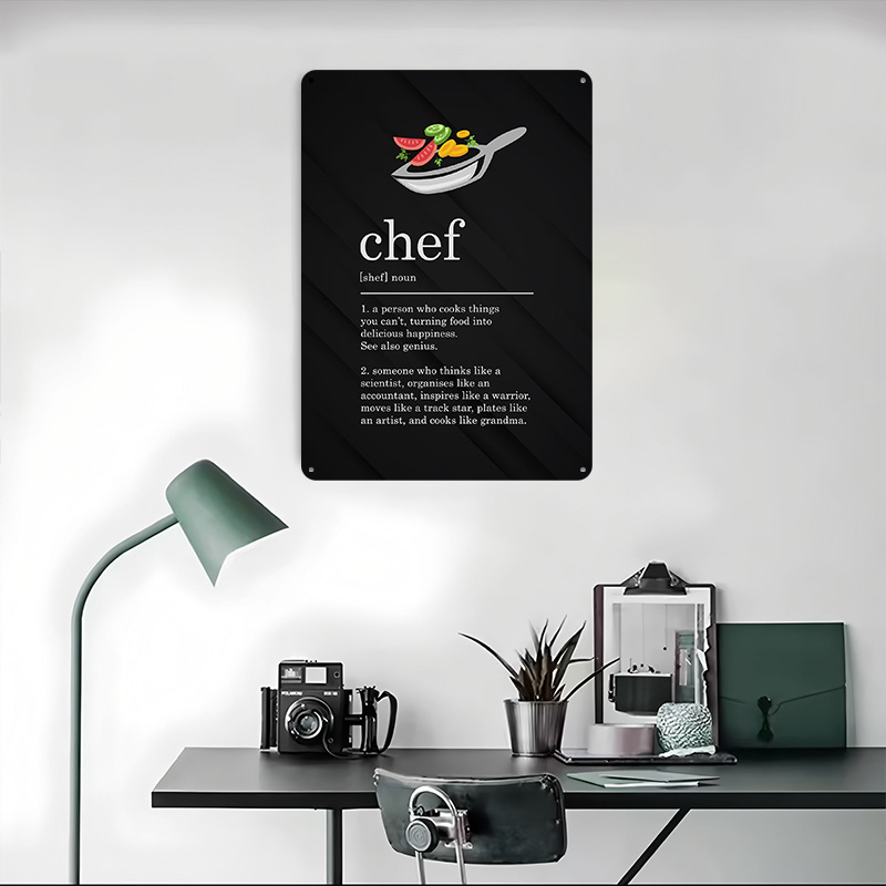 Funny Chef Definition Cook Tin - Home Cooking Definition recensie en prijs