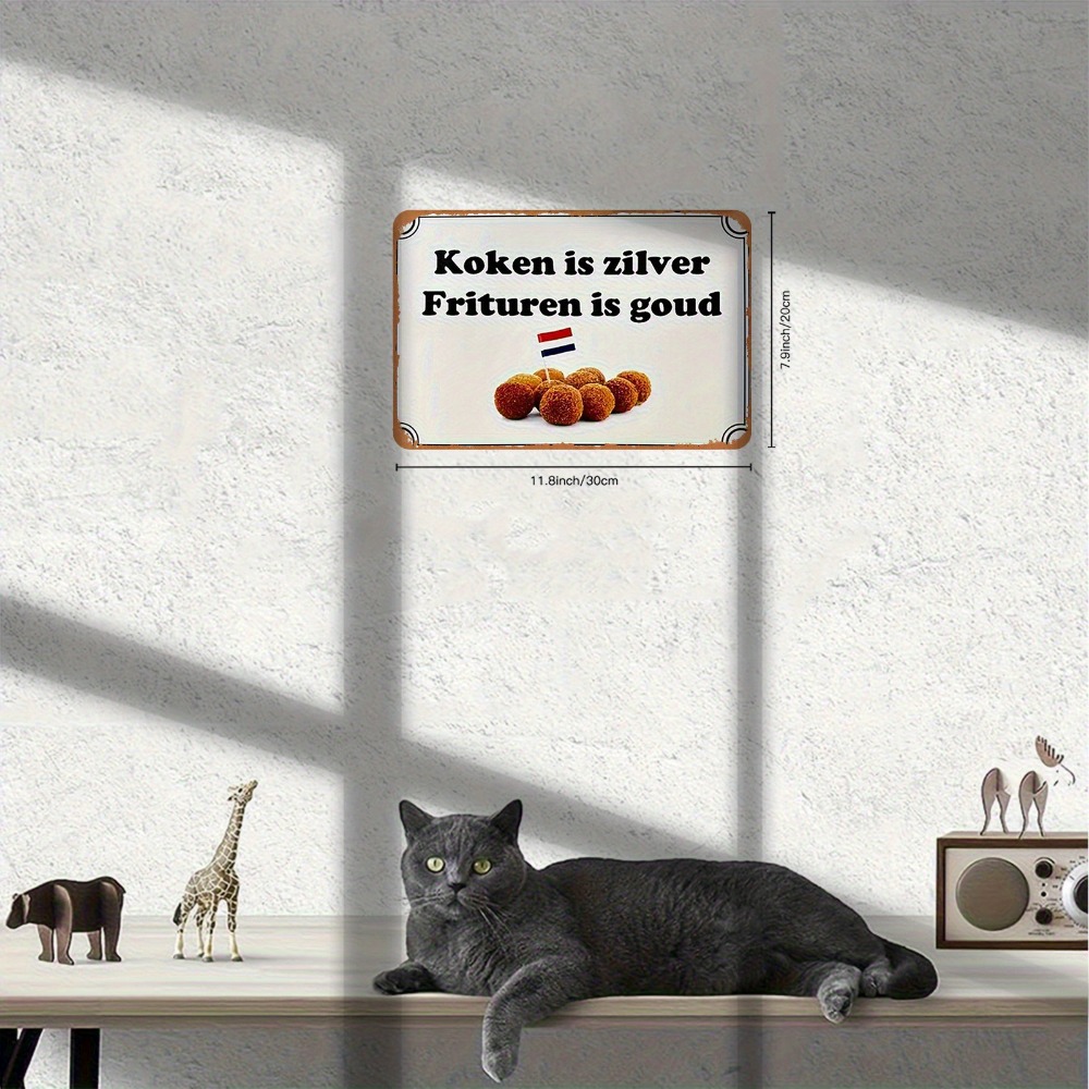 Vintage Cooking Quote Iron Sig - Home Cooking Quotes recensie en prijs