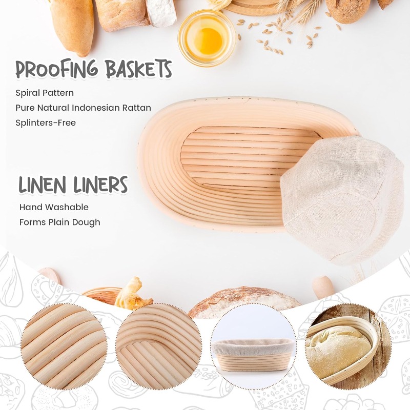 Bread Fermentation Basket PP D - Fermentation Crock recensie en prijs