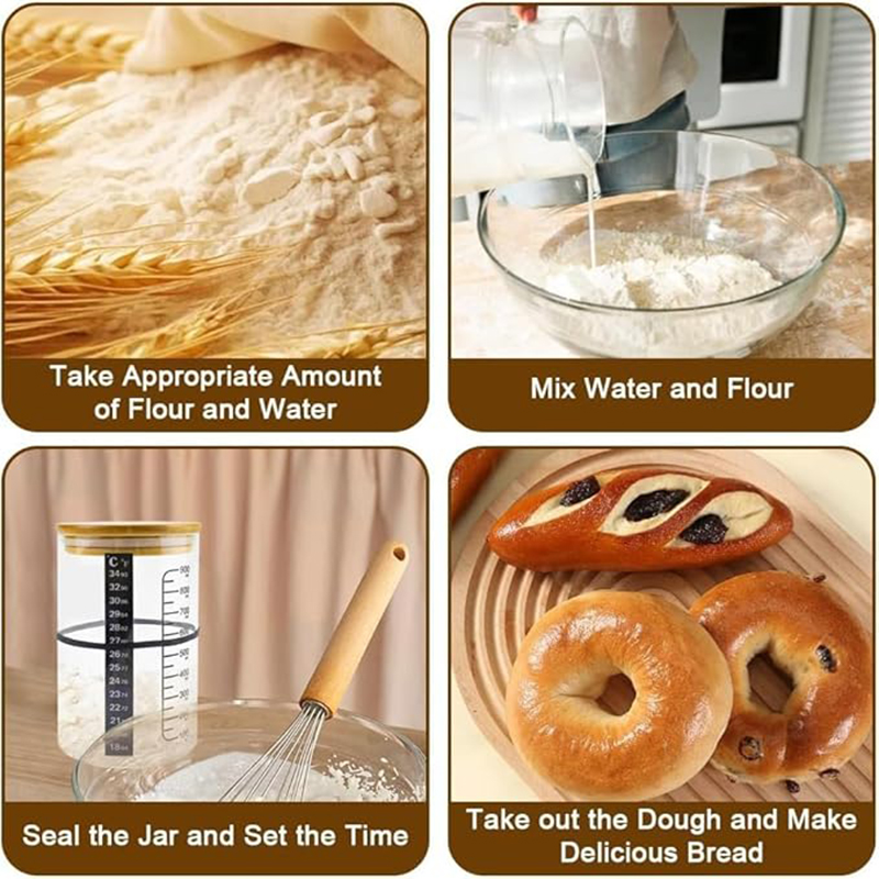 Sourdough Starter Jar Kit Sour - Fermentation Crock recensie en prijs