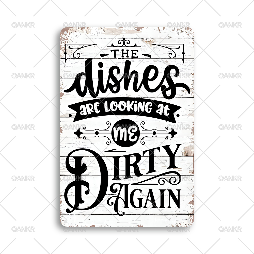 Vintage Kitchen Quote Metal Ti - Home Cooking Quotes recensie en prijs