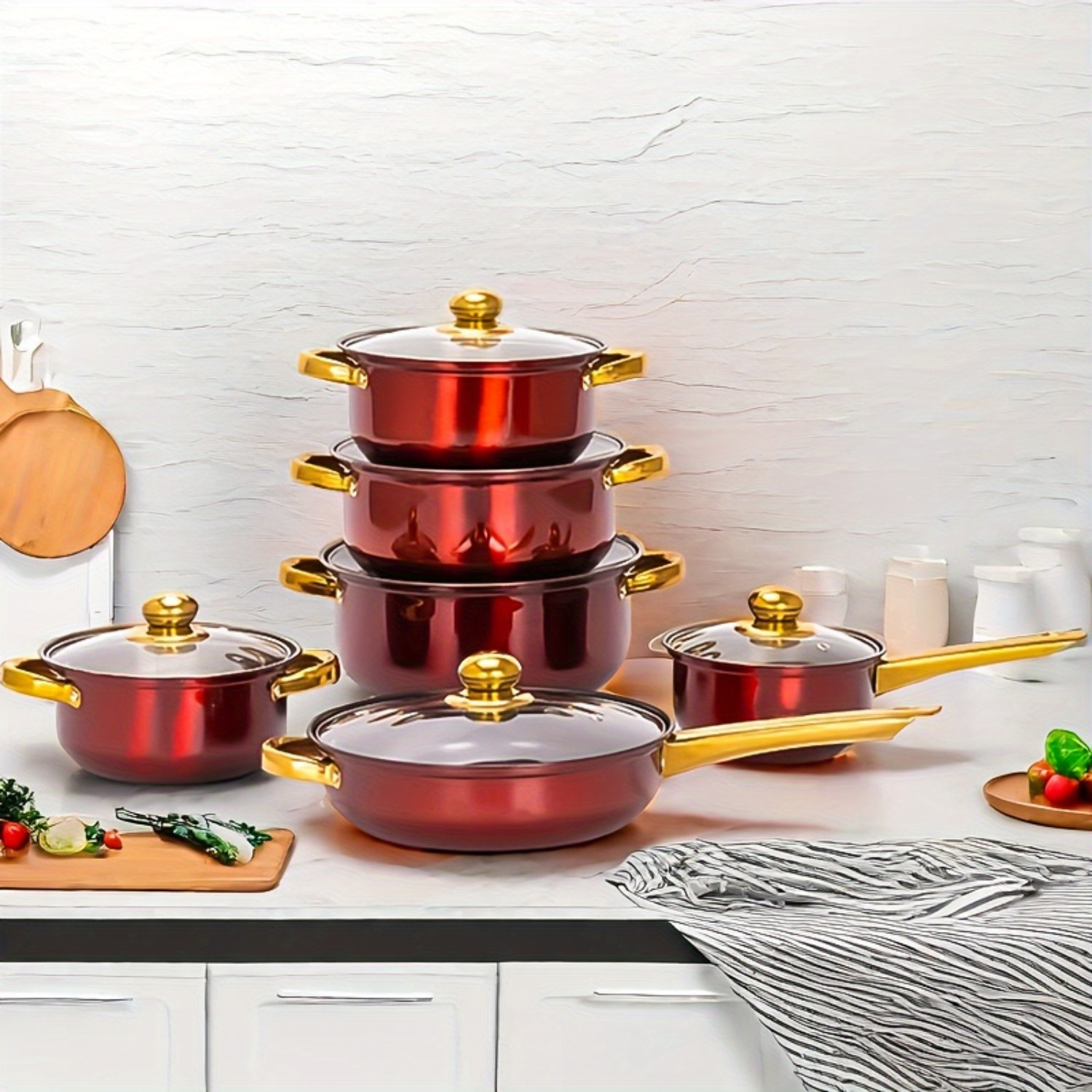 12pcs Stainless Steel Kitchenw - Paella Pan Steel recensie en prijs