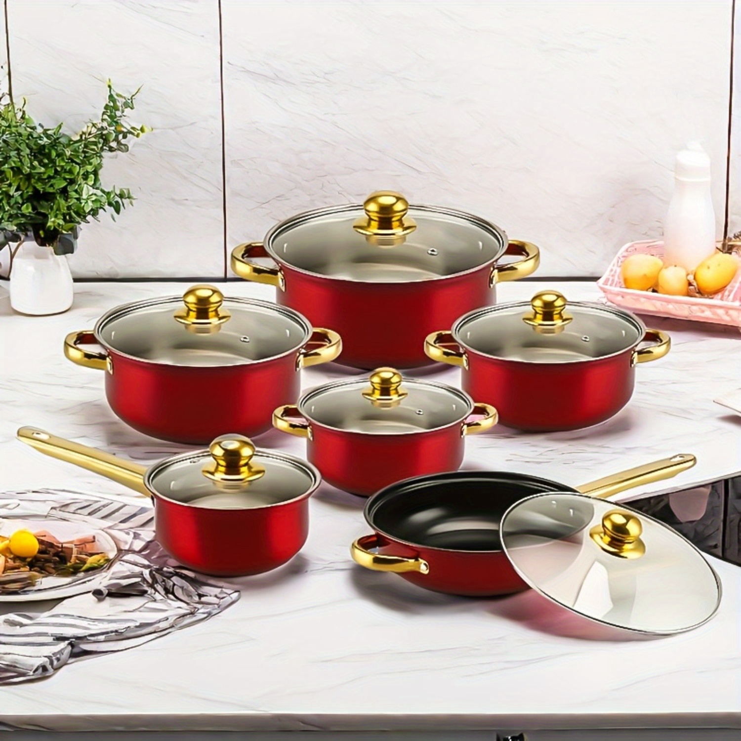 12pcs Stainless Steel Kitchenw - Paella Pan Steel recensie en prijs