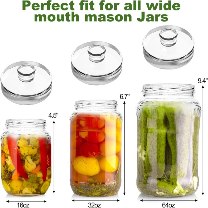Wide Mouth Canning Jars with G - Fermentation Crock recensie en prijs