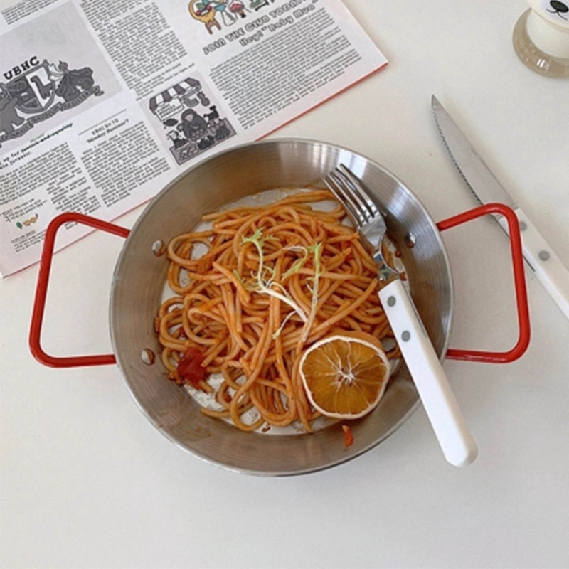 Seafood Rice Pot Prevent Scald - Paella Pan Steel recensie en prijs
