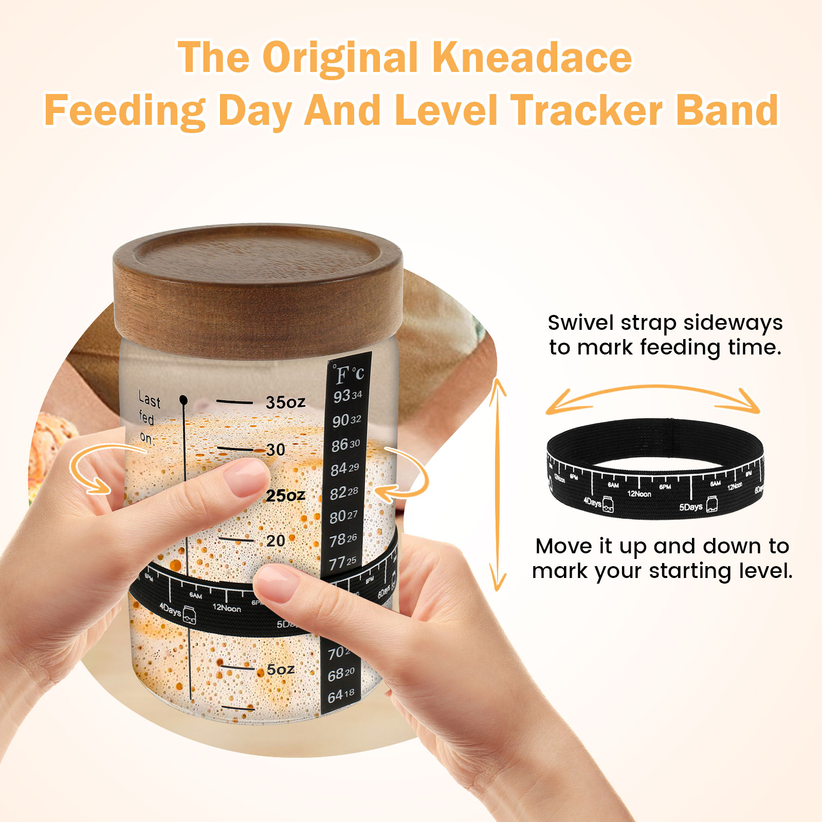 Sourdough Starter Jar Kit 1000 - Fermentation Crock recensie en prijs