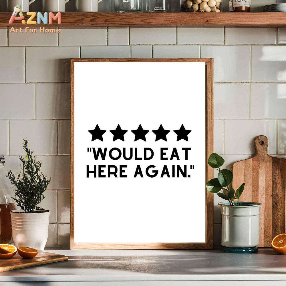 AZNM Kitchen Coffee Chef Quote - Home Cooking Quotes recensie en prijs