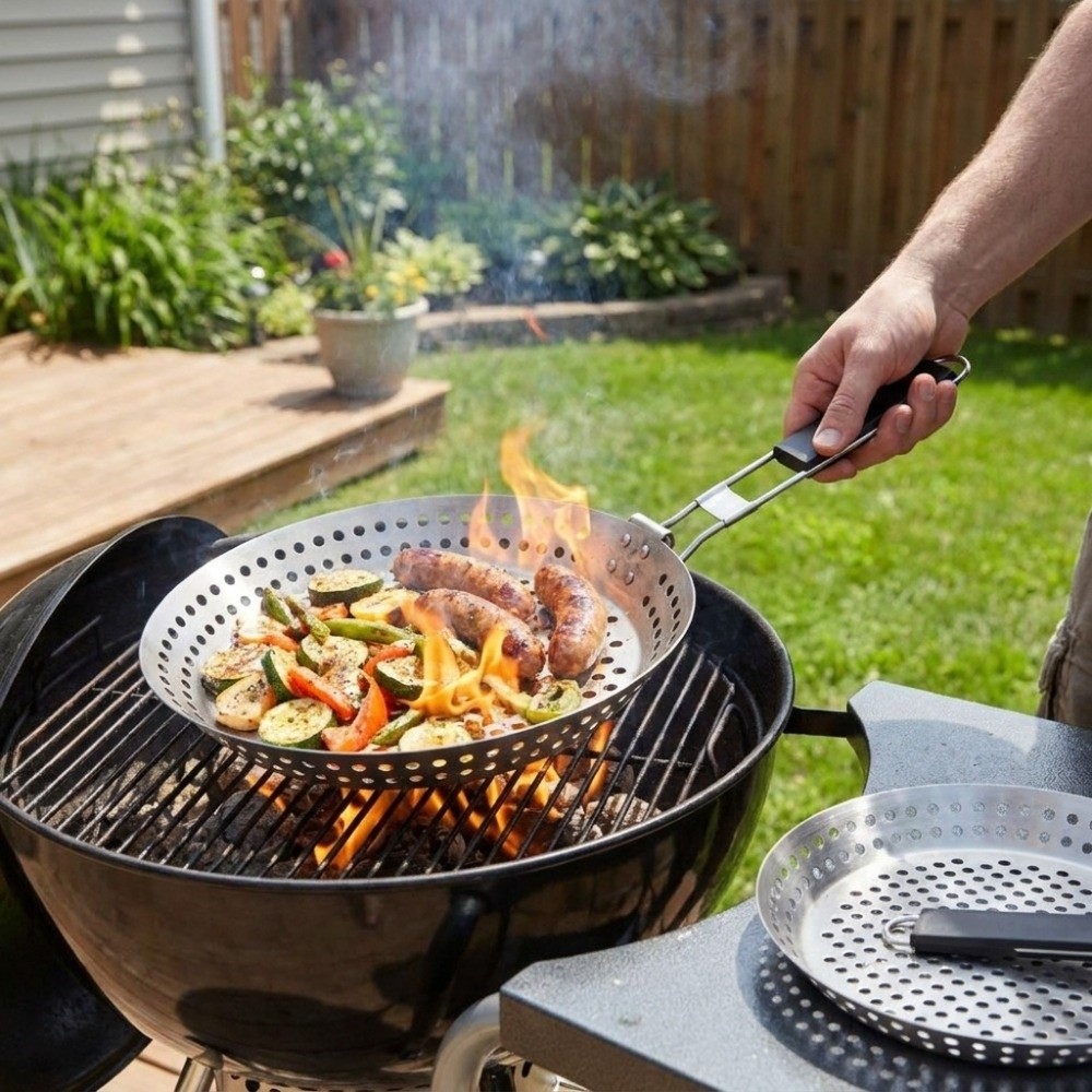 Stainless Steel Vegetable Gril - Paella Pan Steel recensie en prijs