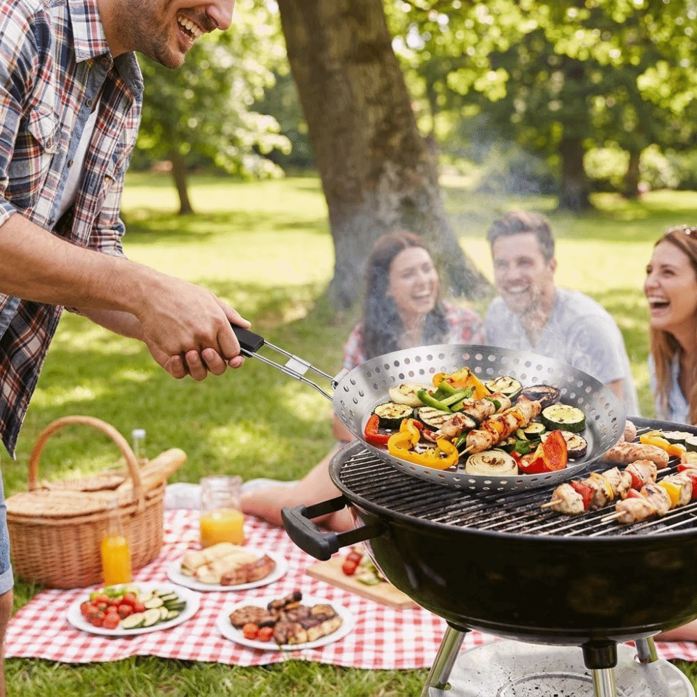 Stainless Steel Vegetable Gril - Paella Pan Steel recensie en prijs