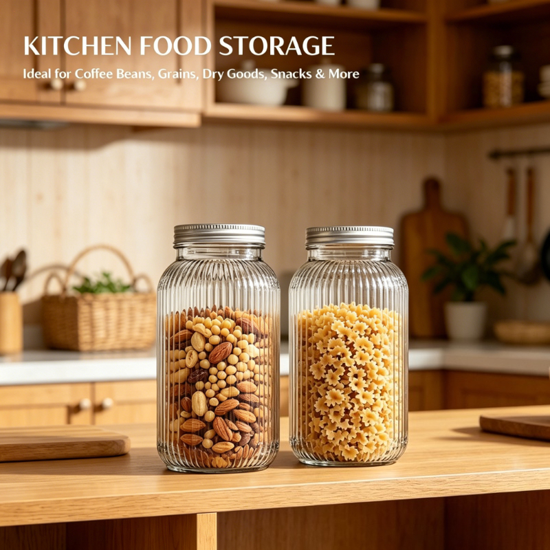 2PCS Wide-Mouth Glass Mason Ja - Fermentation Crock recensie en prijs