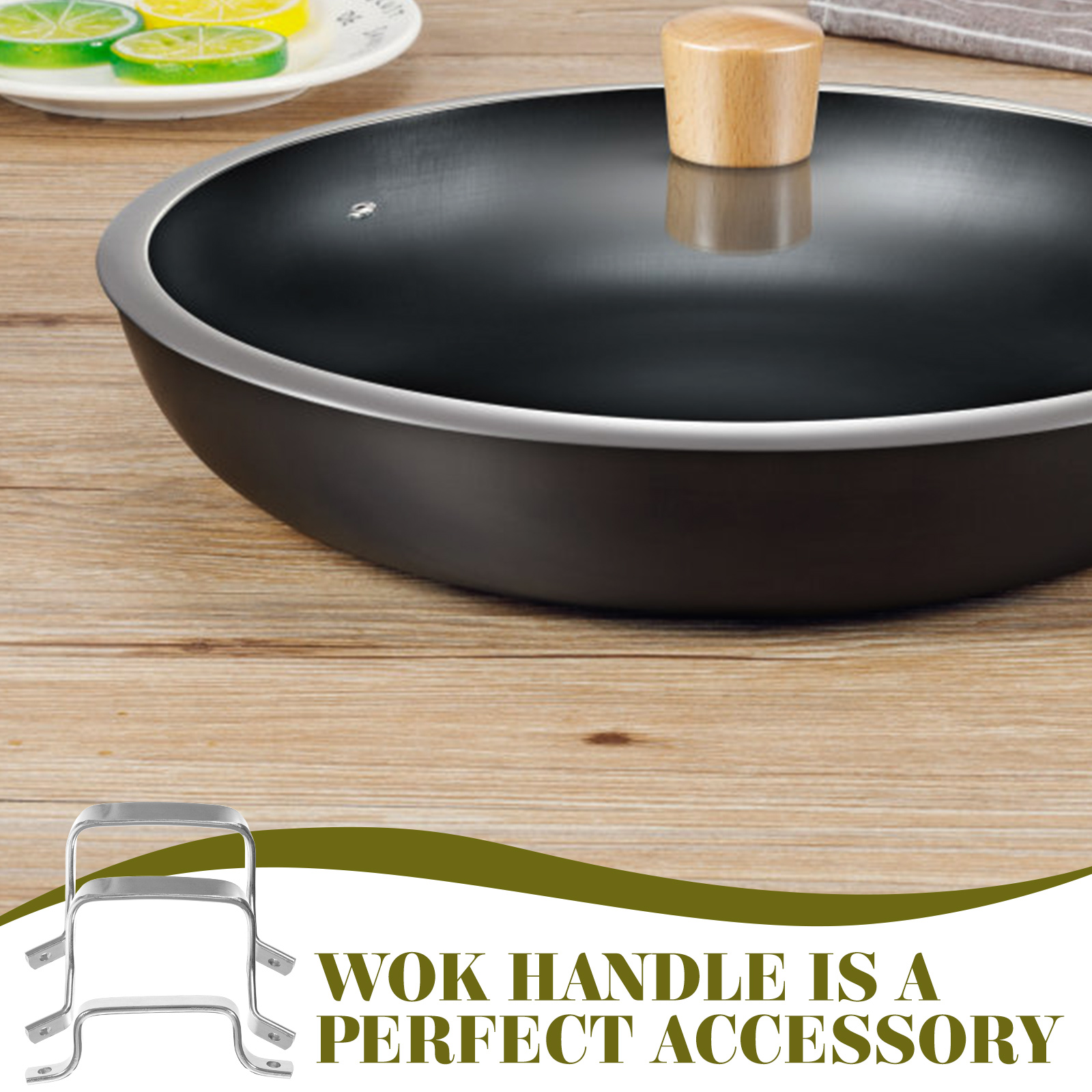 1 Set Pan Hand Grip Replacemen - Paella Pan Steel recensie en prijs