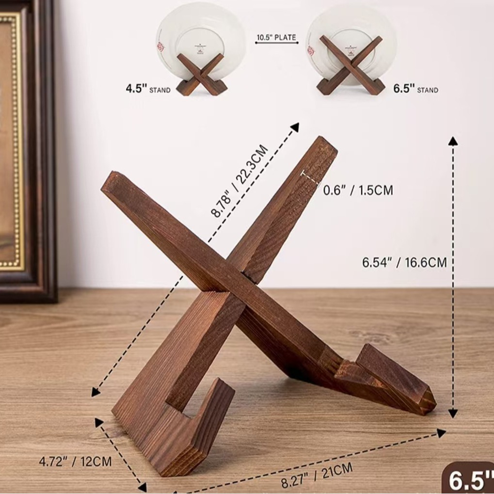 Wooden Cookbook Stand Handmade - Home Cooking Menu recensie en prijs